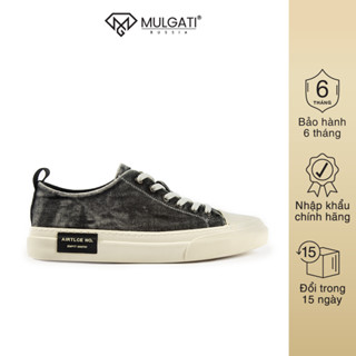  Giày thể thao nam MULGATI Denim Sneaker vải jeans đế cao su - L82201 