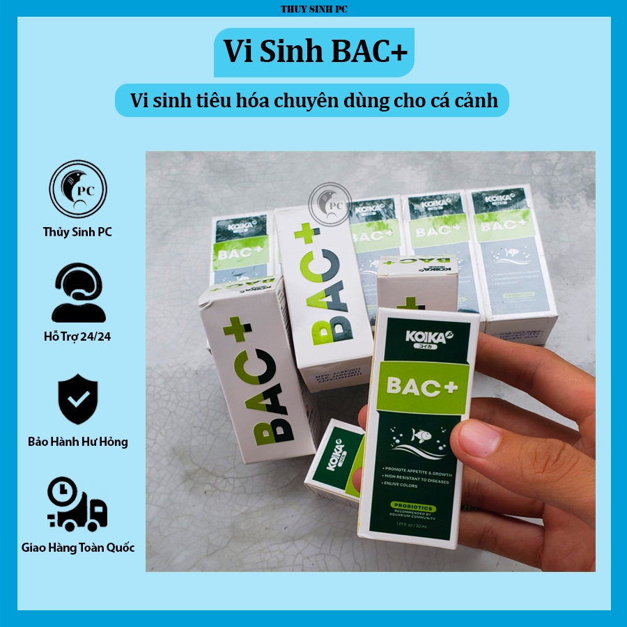 Men tiêu hóa tép cá cảnh BAC+