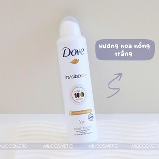 Xịt khử mùi Dove 250ml