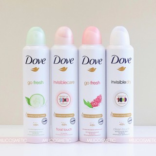 Xịt khử mùi Dove 250ml