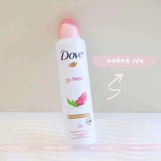 Xịt khử mùi Dove 250ml