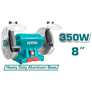 Máy mài hai đá total 350w 200mm tbg35020