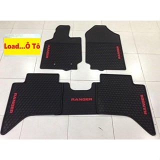 Thảm Sàn Cao Su Đúc Xe Ford Ranger 2025-2016 Mẫu Tổ Ong Cao Cấp