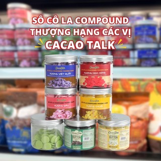 Socola Dạng Hạt Nút Hương Chuối Cacao Talk (Túi 1kg)