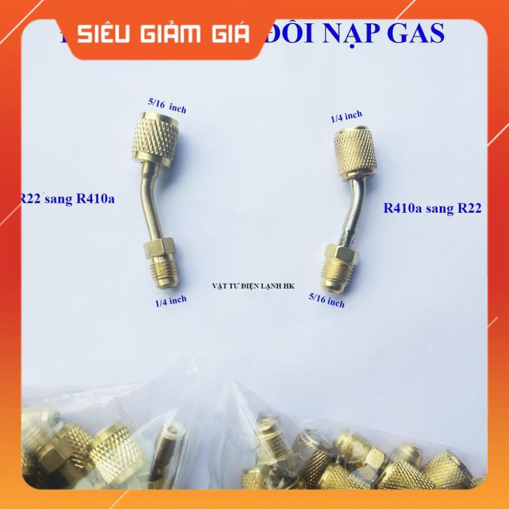 Đầu Chuyển đổi Dây nạp Gas R22 Sang R410 - R410 sang R22