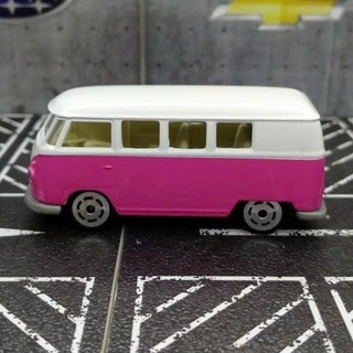 Xe Mô Hình MAJORETTE VW T1 Bus - Pink Version