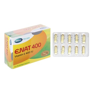 Enat 400 Vitamin E 400 IU 30V