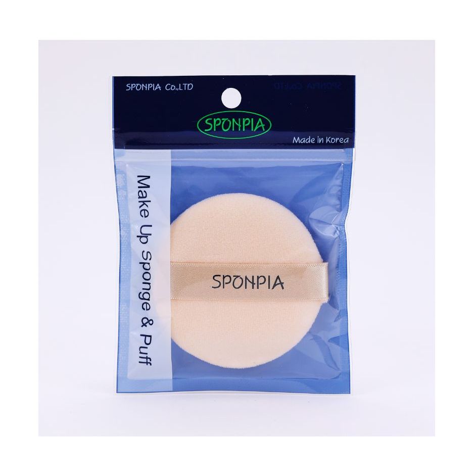Bông phấn phủ cỡ trung Sponpia Hàn Quốc (Vỉ/1 cái) - SP10