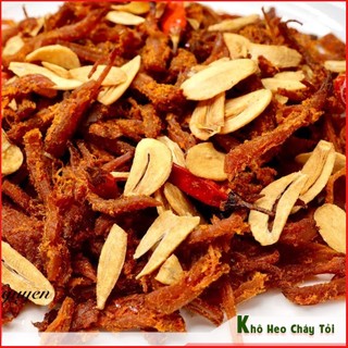 <LON PET 300G> KHÔ HEO CHÁY TỎI