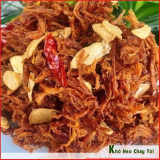 <LON PET 300G> KHÔ HEO CHÁY TỎI