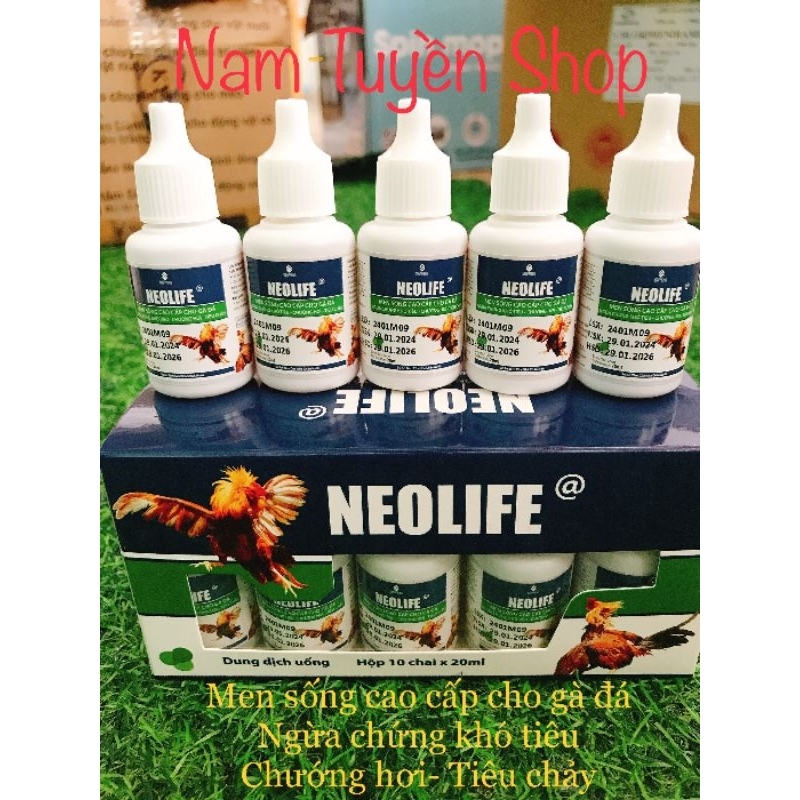 Lọ men nước Neolife 20ml cho gà