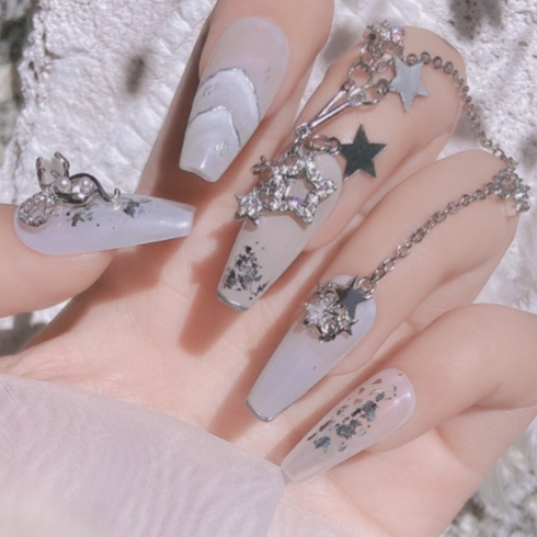 charm trang trí nail mã mới
