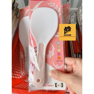  VÁ MÚC CƠM kháng khuẩn là đồ gia dụng của Nhật nổi tiếng với chất liệu nhựa PP an toàn, bền đẹp.