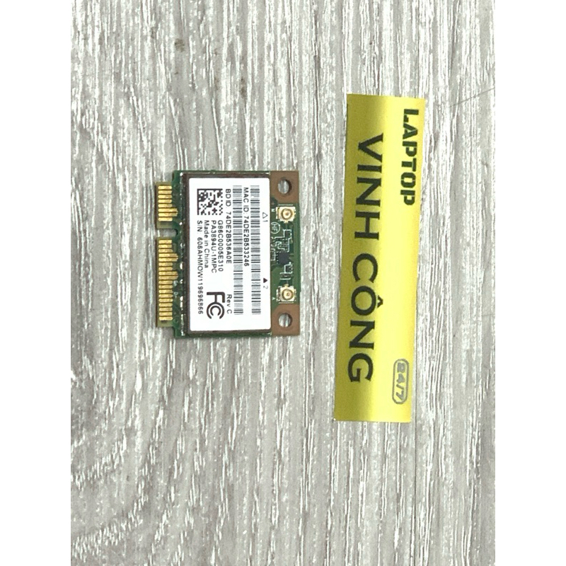 Card Wifi cho laptop Toshiba C850 C850 Model AR5B195 hàng zin tháo máy