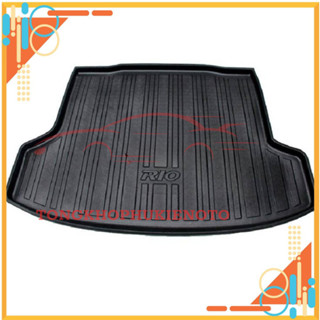 LÓT CỐP nhựa dẻo xe Kia Rio sedan nhựa PU cao cấp không mùi, chống thấm, bảo vệ xe