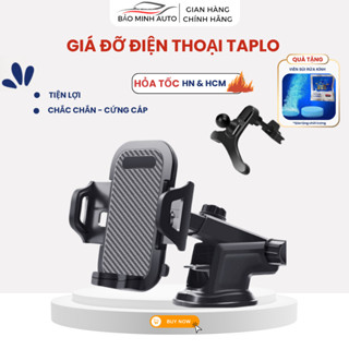 Giá đỡ điện thoại trên ô tô chắc chắn thích hợp gắn nhiều vị trí, kẹp điện thoại ô tô gắn taplo cửa gió điều hòa đa năng