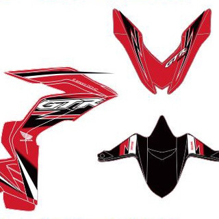 Tem Rời Winner V1 GTR Đỏ Đen