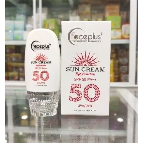 Kem Chống Nắng Sun Cream SPF 50 PA ++ FACE PLUS 50ml