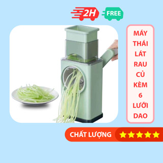 Máy Thái Lát, Cắt Sợi, Bào Rau Củ Quả Cầm Tay Đa Năng
