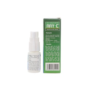 phun sương vệ sinh tai ray-c 10ml
