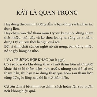 Kem chấm mờ thâm mụn Giggle 5gam