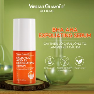  Serum Tẩy Tế Bào Chết Salicylic Acid VIBRANT GLAMOUR Giảm Mụn & Thu Nhỏ Lỗ Chân Lông 30ml 