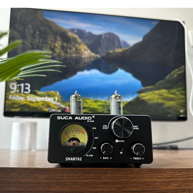 Amply + DAC + pre Đèn Smart 02 - Đọc Trực Tiếp USB