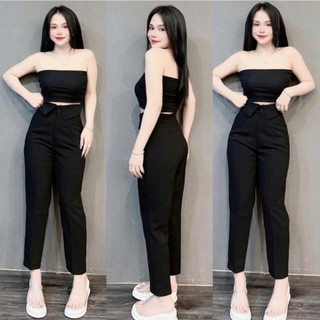  Quần baggy LƯNG BẢN quần baggy 9 tấc chất Umi hàn co giãn có bigsize