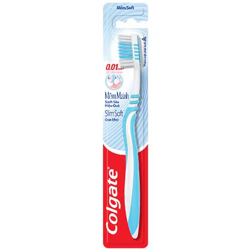 Bàn chải đánh răng Colgate Slim Soft Deep Clean ( giao màu ngẫu nhiên )