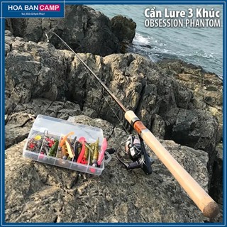  Cần Lure Obsession Phantom | 3 Khúc - Độ Cứng L Tải Mồi 2-12g 