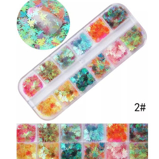 set giấy bạc nhún trang trí đồ nail
