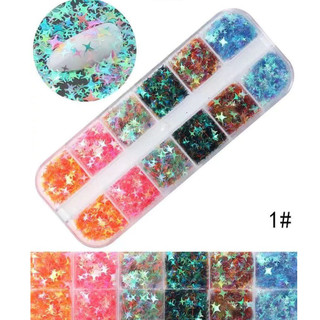 set giấy bạc nhún trang trí đồ nail