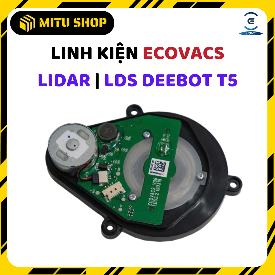 Cụm Lidar LDS cho robot hút bụi Ecovacs Deebot T5
