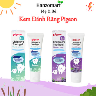 Kem đánh răng Pigeon cho bé từ 12m+
