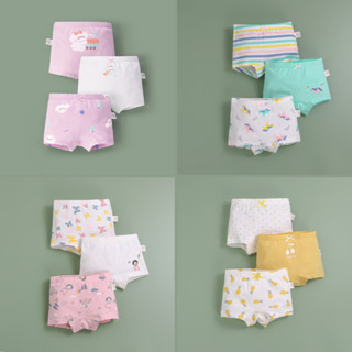 Quần chip bé gái Jumping Beans Combo 3 chiếc Quần lót đùi trẻ em cotton cao cấp mềm bảo vệ vùng kín