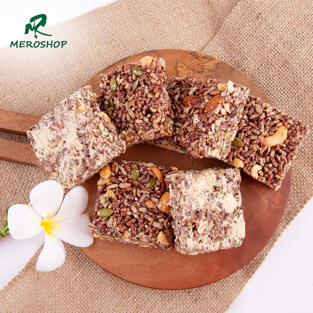 250gr Thanh gạo lứt Mẹ Rô