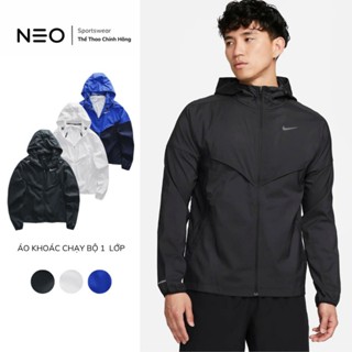 [CHÍNH HÃNG] Áo Khoác Nam Chạy Bộ Có Mũ Siêu Nhẹ Thoáng Khí N.KE Windrunner Running Neoshophn JM030