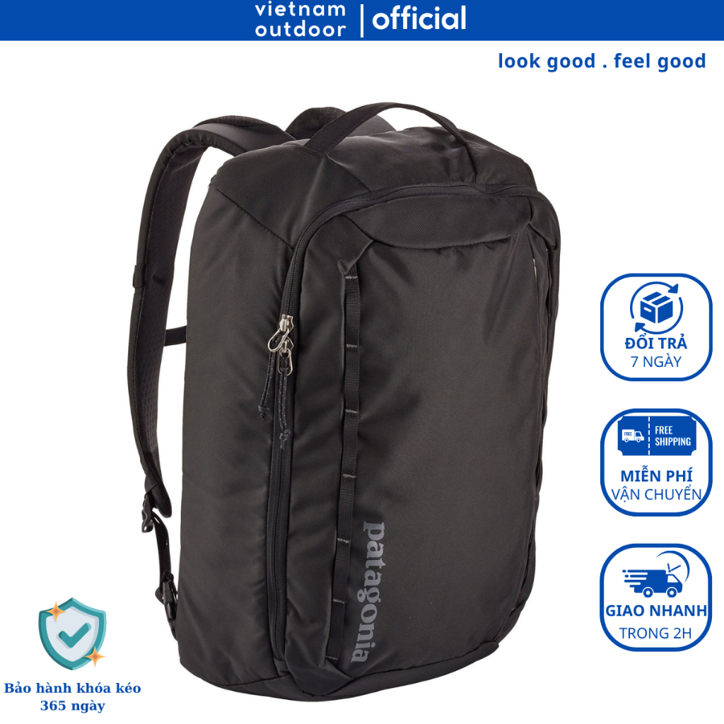 Balo du lịch Patagonia Tres Pack 25L Có Ngăn Đựng Laptop 15 inch Chống Thấm Nước Có Thể Xách Tay