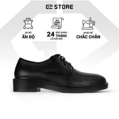 Giày da nam G2 Derby dáng giày nam tăng chiều cao, Giày tây nam công sở trẻ trung độn đế chính hãng