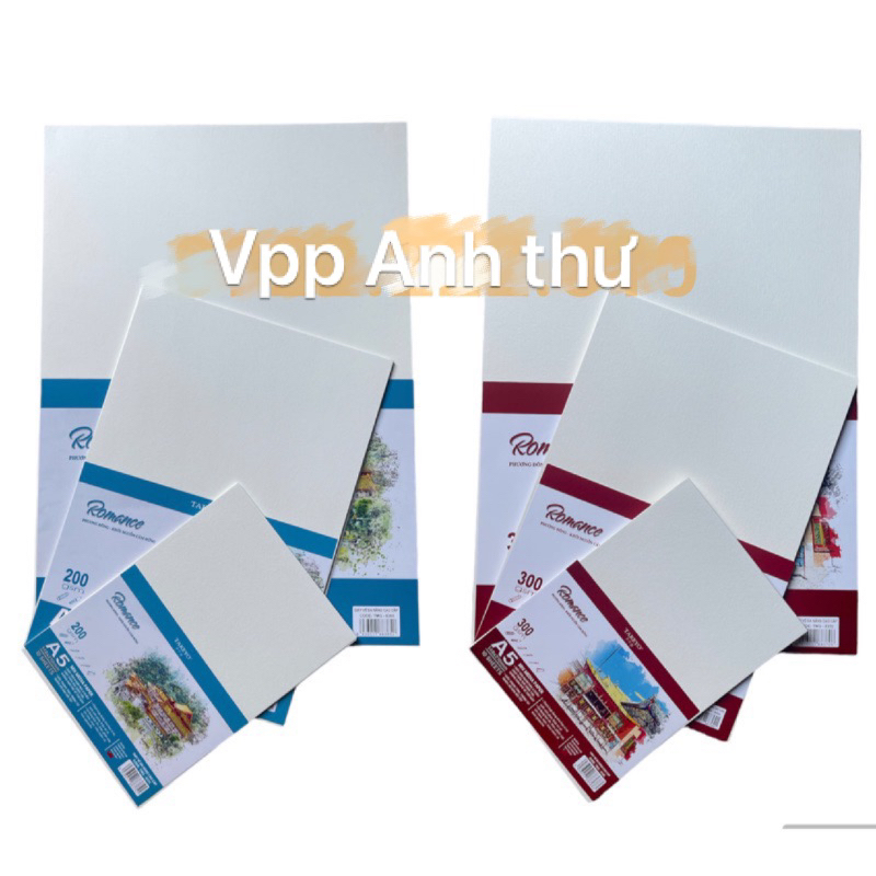 XẤP GIẤY VẼ ROMANCE TAKEYO ( XẤP/10tờ)