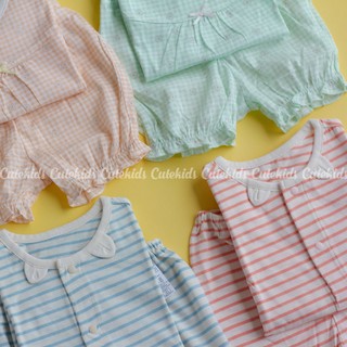 Đồ bộ ngắn Isoop cotton giấy