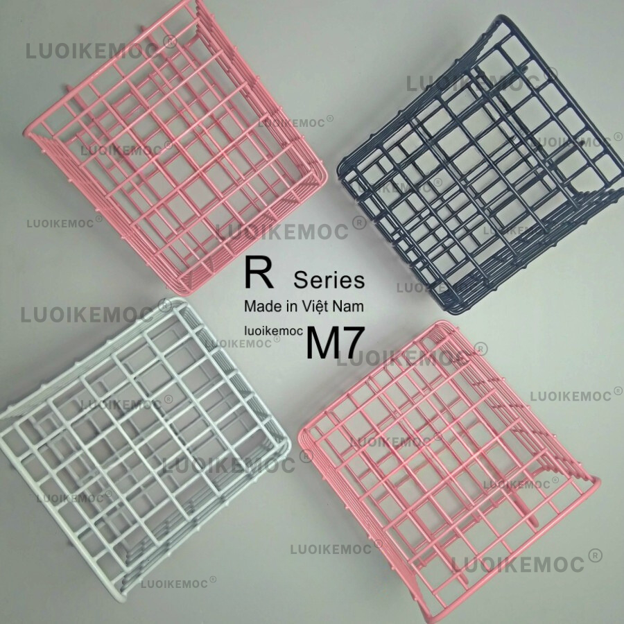 Rổ Treo Lưới M7 Hồng - LUOIKEMOC