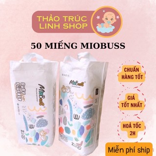 [Giao 2h] Combo 50 Miếng Tã /Bỉm Quần Miobuss nội địa cao cấp szie S/M/L/XL/XXL/3XL