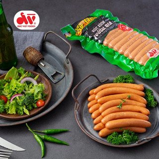  Gói 25 cây Xúc xích Vườn Bia hong khói Xúc xích Đức Việt cao cấp 