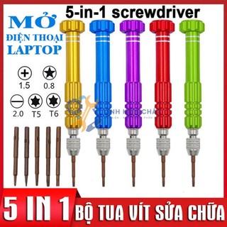 Tua Vít Dụng Cụ Sửa Chữa Mở Điện Thoại Máy Tính Bảng 5IN1