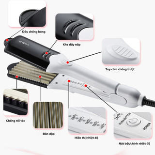 Máy dập xù tóc thay bản L888