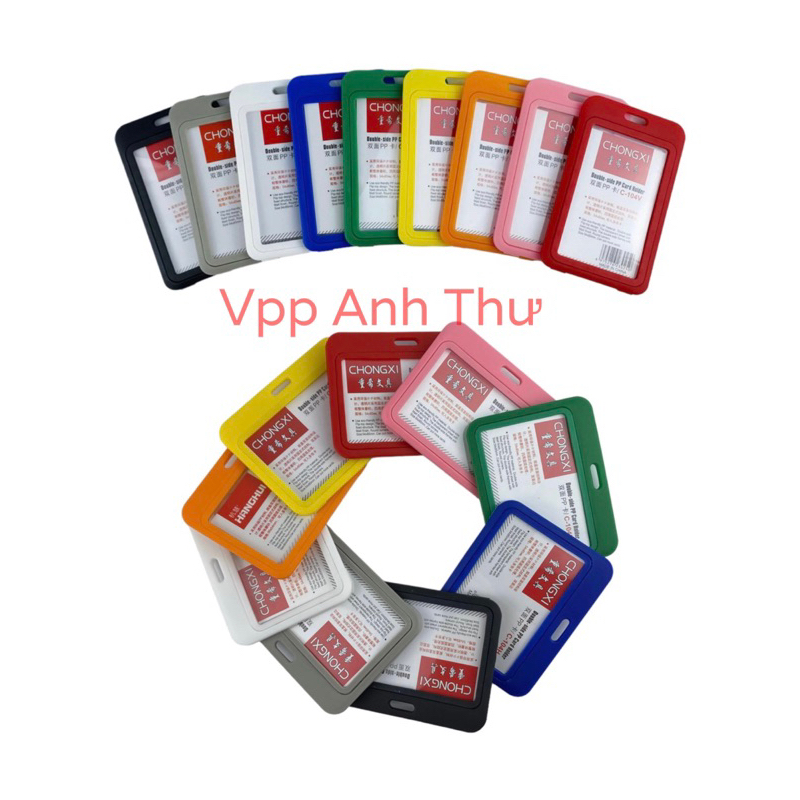 COMBO 2 BẢNG TÊN NHỰA MÀU 2 MẶT 104