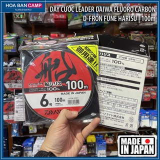 Dây Cước Leader Daiwa Fluoro Carbon D-Fron | 60 - 100m Made In Japan