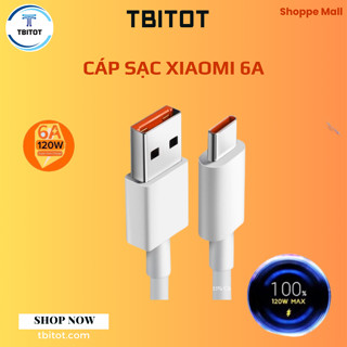 [CHÍNH HÃNG XIAOMI] Dây sạc Xiaomi 6A sạc nhanh Turbo 55w-67w-120w cực chất