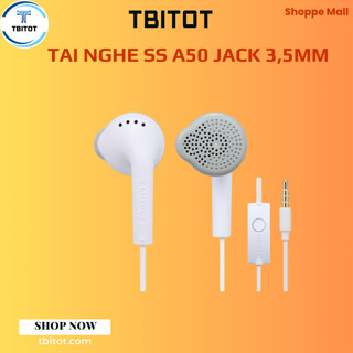 Tai nghe có dây Samsung A50 Jack 3.5 mm Gaming chống ồn giá rẻ chính hãng TBITOT